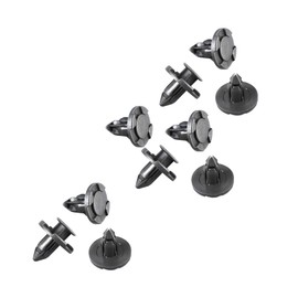 LST 10x Bumpers Mudguard Attachment Clips Grey Diameter 8 mm
