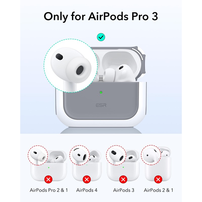 ESR for AirPods Pro 3 Case, Compatible with AirPods Pro
