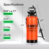 VIVOSUN Pump Sprayer 2 Gallon, Pressurized Lawn & Garden Water