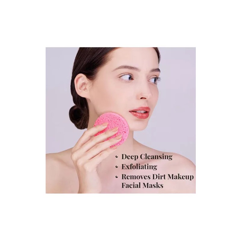 Generic Esponjas Limpiadoras Desechables Desmaquillantes De 100 Piez
