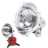 Portable Gas Heater Rapid Warming Adjustable Firepower Mini Gas Tank