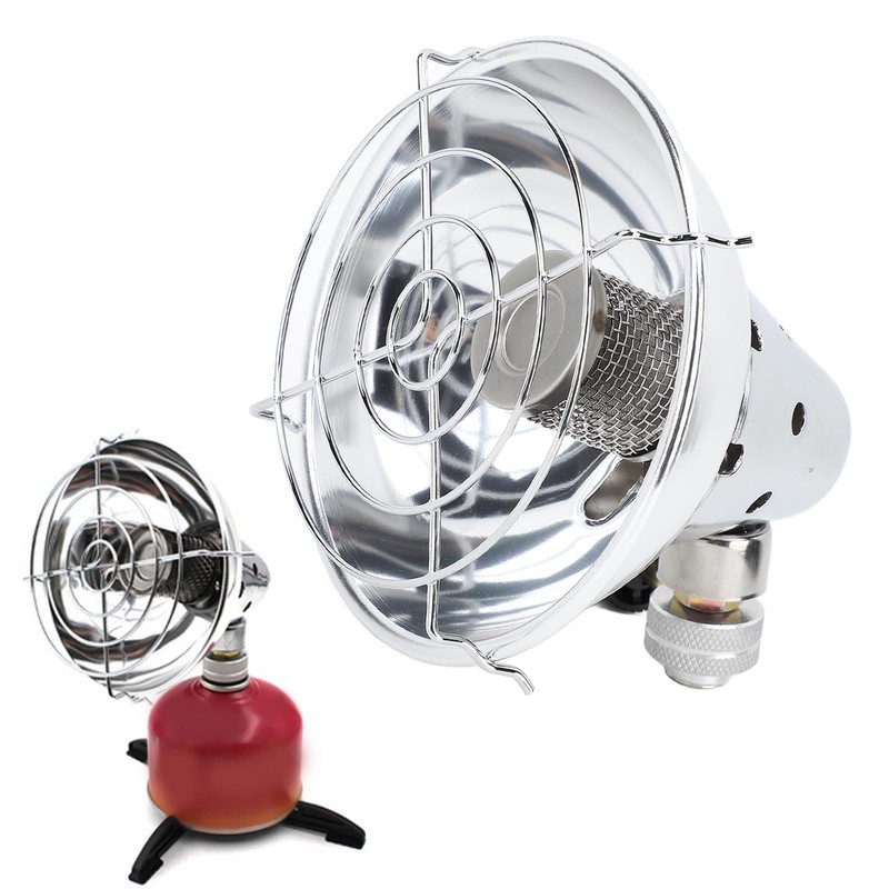 Portable Gas Heater Rapid Warming Adjustable Firepower Mini Gas Tank