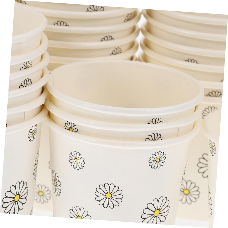 Ciieeo 100pcs Paper Snack Cups Small Cups for Home Bathroom