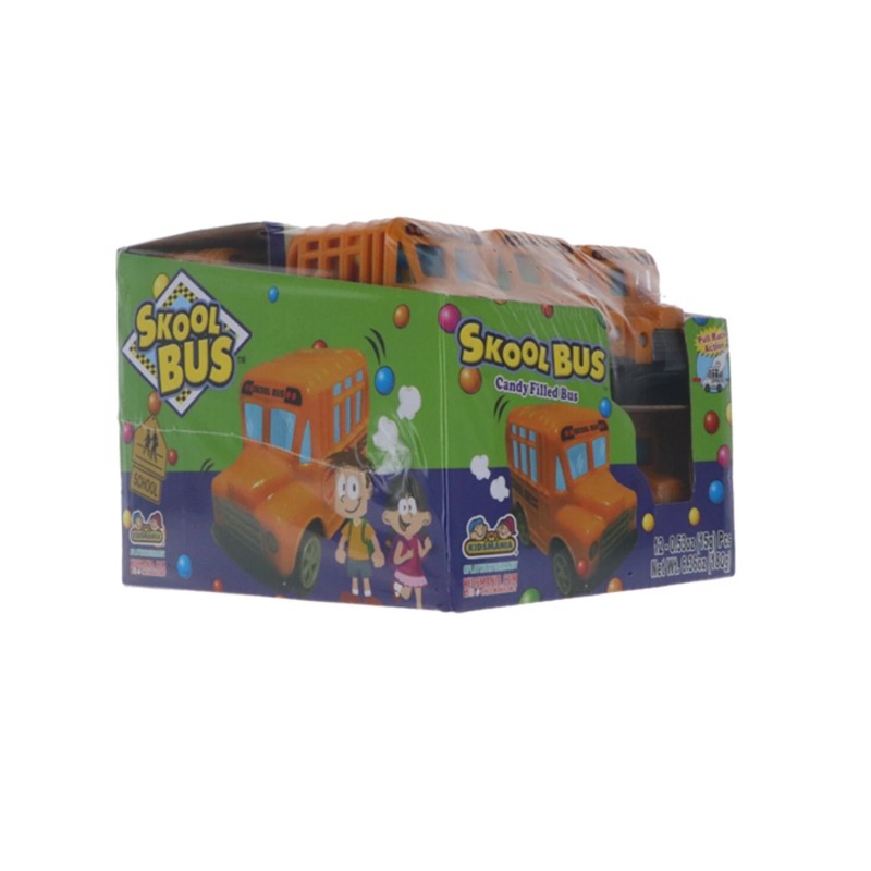 Kidsmania Skool Bus Candy - 12 Count