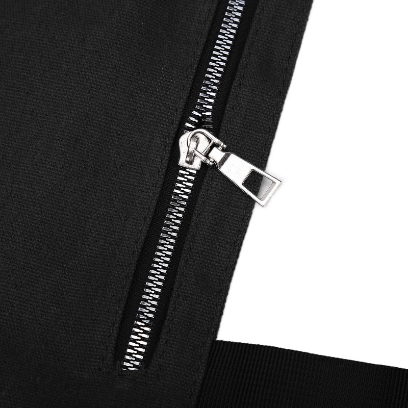 Tool Storage Bag Canvas Foldable Zipper Design Lightweight and Durable