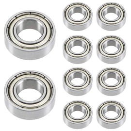 688ZZ Ball Bearings 8 mm x 16 mm x 5 mm, Pack of 10, Double Protected Deep Groove Ball Bearings for DIY, Lathes, Motors, 3D Printers, Milling Machines, Various Mechanical Devices, etc.