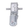 Double Shaft Gear Motor Self Locking CW CCW Aluminum Alloy