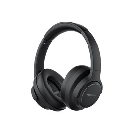 truefree Over Ear Wireless Headphones, Bluetooth 6.0 Hybrid Active Noise Cancelling Headphones, 125H Playtime, 40mm Driver, Deep Bass, Transparency Mode, Multipoint Connection & App Customize EQ