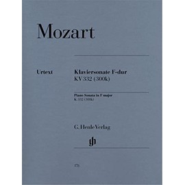 Piano Sonata F major KV 332 (300k) - piano - (HN 178): Instrumentation: Piano solo