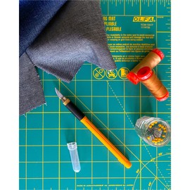 OLFA Graphic Art Knife Set (AK-4) - Precision Hobby Craft Knife Kit (1 Knife & 4 Blades) w/Cushioned Grip, Replacement Blades: OLFA KB, KB4-F/5, KB4-NS/3, KB4-R/5, KB4-S/5, KB4-WS/3 Art Blades