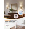 CLOUDY BAY 10000mAh Battery Operated Wall Sconces,Up to 100 Hours