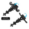 sourcing map 3.5 Inch Door Tee Hinge, 2Pcs T-Strap Hinges