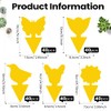 200 Sticky Traps for Fruit Flies and Gnats - Indoor