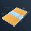 Mountparker Lined Notebook Ruled Journal (Cheerful Orange) - 6 Colour,