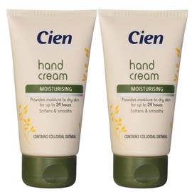 2x Lidl - Cien - Hand Cream Moisturising - Keeps moist for up to 24 hours - 75mL Each