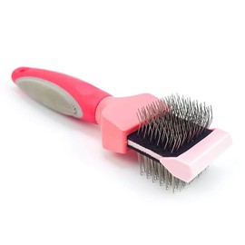 Dog Deshedding Brush – Double Sided Pet Hair Trimmer Comb, Cat Supplies