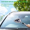 Shutuan Car Windshield Cleaning Tool, Car Window Cleaner with 2 Washable