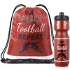 Talltalk Football Water Bottle 24oz Football Plastic Water Bottle with