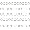 50 Pcs External Retaining Rings, Stainless Steel C-Clip Snap Rings,