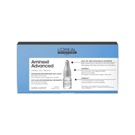 L'Oréal Professionnel Aminexil Advanced Anti-Hair Loss Activator Treatment for Fuller Hair, 10 x 6 ml