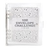 100 Envelope Challenge Binder, Cash Saving Challenge Box Set, Cash