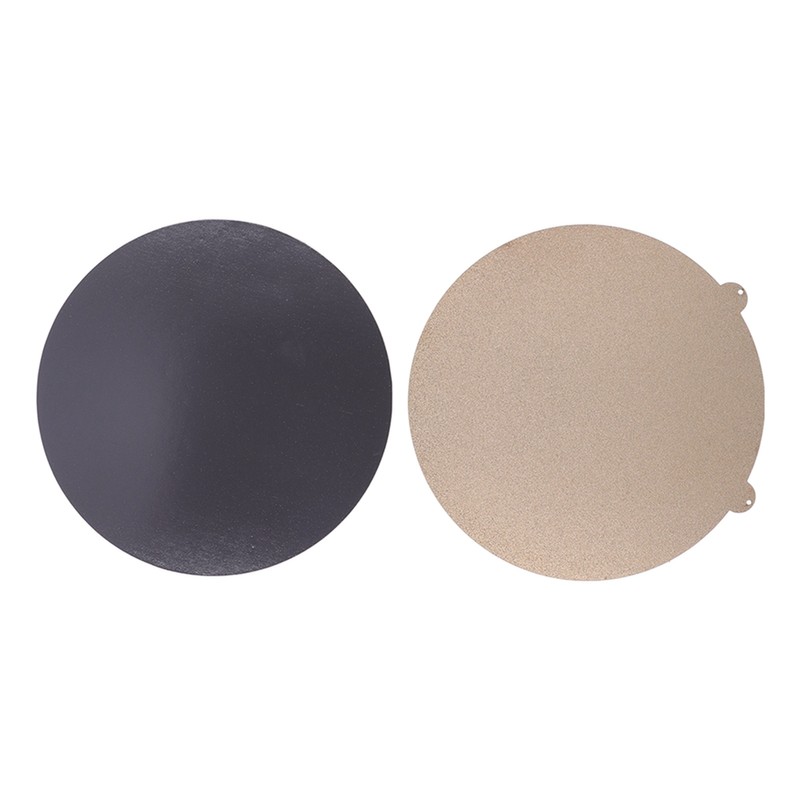 Round Textured Flexible Spring Steel Plate with Magnetic Base Double