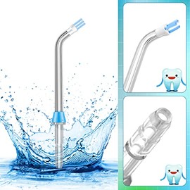 8 piezas compatibles con puntas de repuesto Waterpik, puntas de chorro clásicas, cabezales de repuesto para palillos de dientes de agua (estilo simple)