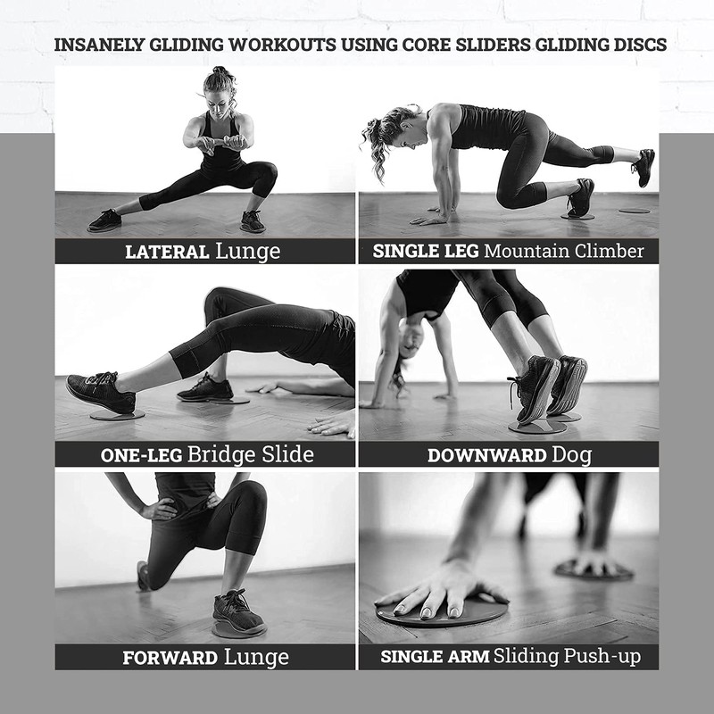 XN8 Core Slider Double Sided Gliding Discs | Exercise Disc