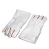 1 Pair Cowhide Welding Gloves Heat Resistant Fireproof Hard Wearing