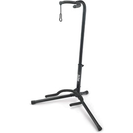 OnStage XCG4 Black Tripod Guitar Stand, Single