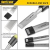 HURRICANE Premium Chisel Set For Woodworking Drop Forged Steel Grip