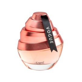Sapil Vogue Eau de Parfum for Women – Long-Lasting Amber Floral Perfume with Almond, Coffee, Jasmine & Vanilla –3.4 Oz (100ml)–Dubai Fragrance for Women–Elegant & Uplifting Scent for Special Occasions