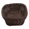 Saleen Multi-Purpose Basket, Suitable for Gastronomy, Rectangular, Plastic Fibre, Dark