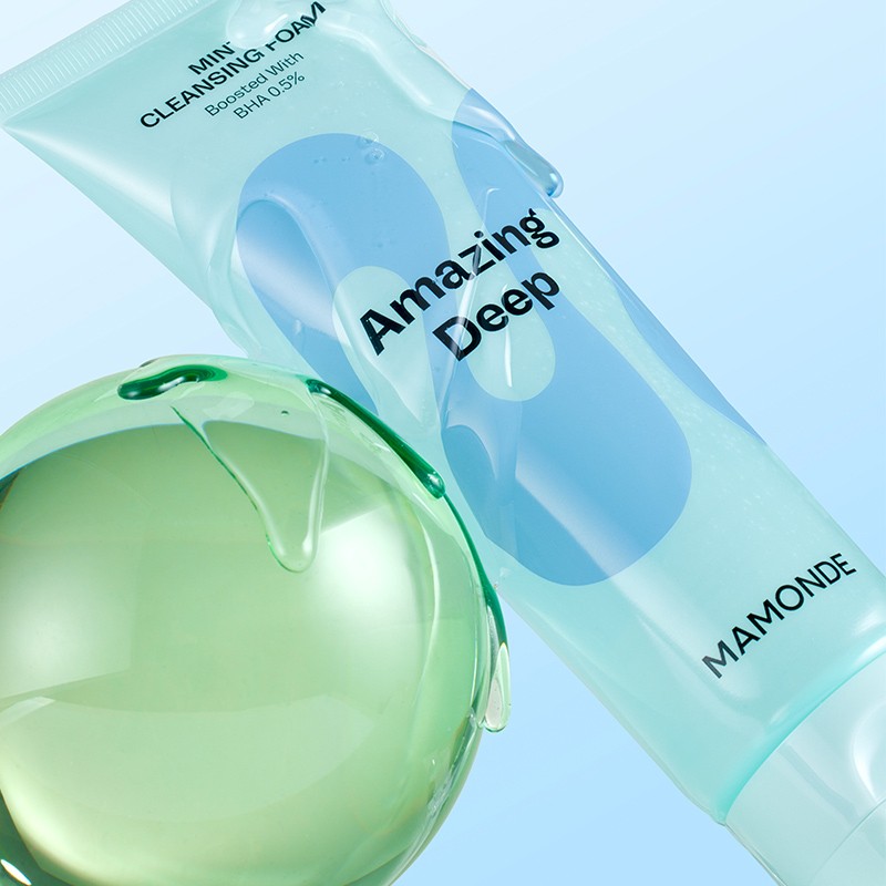 Mamonde [마몽드][싱글] 어메이징 딥 민트 클렌징폼 [Mamonde][Single] Amazing Deep Mint