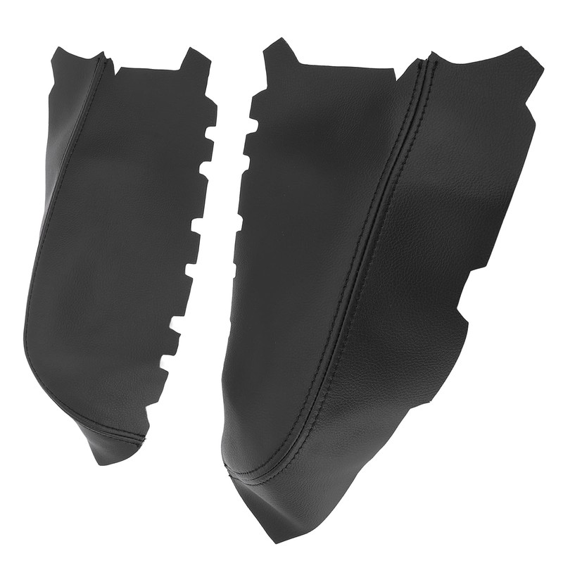 Car Door Panel Armrest Cover, Scratch Microfiber Leather, Comfortable and