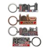 SAJAK 12X London Skyline Keyrings – 3D Metal Collectible Keychains