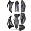 Replacement Aftermarket Black Plastic Fender Fairings Kit for Dirt Bikes