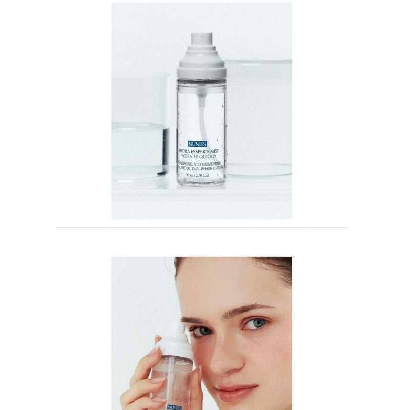 NUNIES Hydra Essence Mist 80ml / NUNIES 하이드라 에센스 미스트