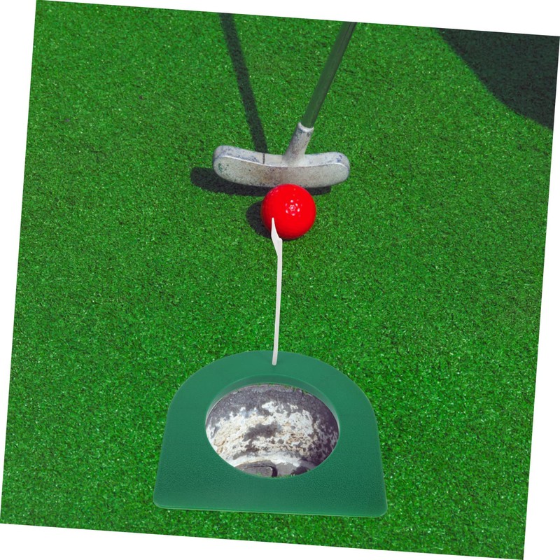 Generic 2 Sets Golf Putting Cups Plastic Practice for Continuous