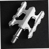 Kisangel Aluminum Alloy Bike Pedal Foldable and Easy to Install