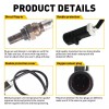LIANGREN Set of 4 Motorcraft Oxygen O2 Sensor for 97-08