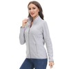 COZZIPLUS Women Zip Up Sweater Jacket with Fleece Interior, Warm