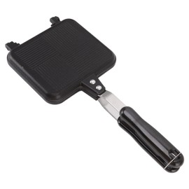 Sandwichera Doble Cara Antiadherente, Placas Desmontables para Tortas Hotcakes Quesadillas, Estufa Tostada Sandwichera Aluminio Pan para Hogar Cocina