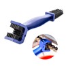 LST Chain Cleaning Motorbike Bike Brush Set Red Blue Sprocket