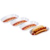 Mind Reader Hot Dog Serving Plate Set, Hosting Essentials, Outdoor