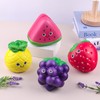 Anboor Fruit Squishies Toys Bulk - 4 pcs Soft Kawaii
