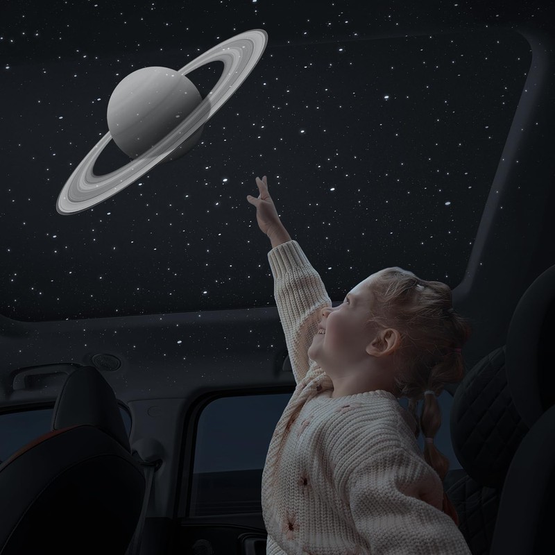 Car Star Projector with Air Freshener, Ceiling Ambient Light with