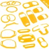 LAIKOU 21PCS Full Set Interior Decoration Trim Kit fit for