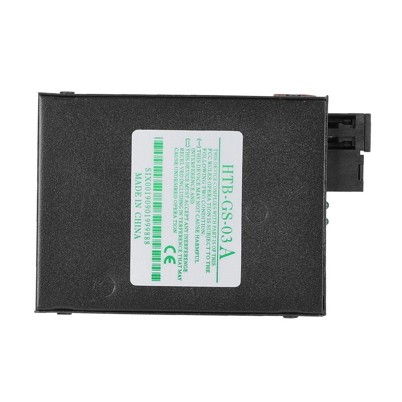 1000Mbps Ethernet Fiber Optic Media Transceiver Single Mode Converter