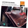 Operitacx 10pcs Leather Burnisher Tool Kit Ebony Polished Leather for